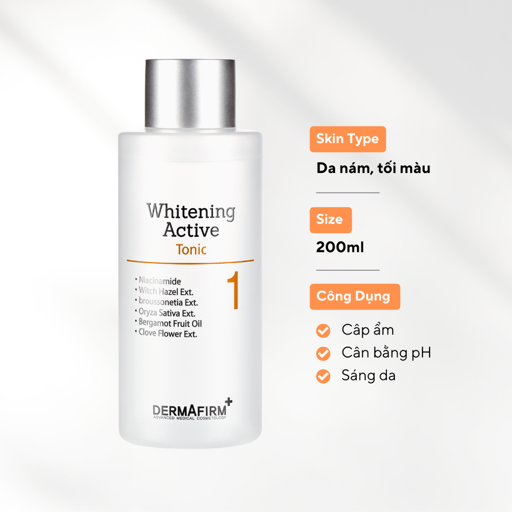 Whitening Active Tonic - Nước cân bằng trắng sáng