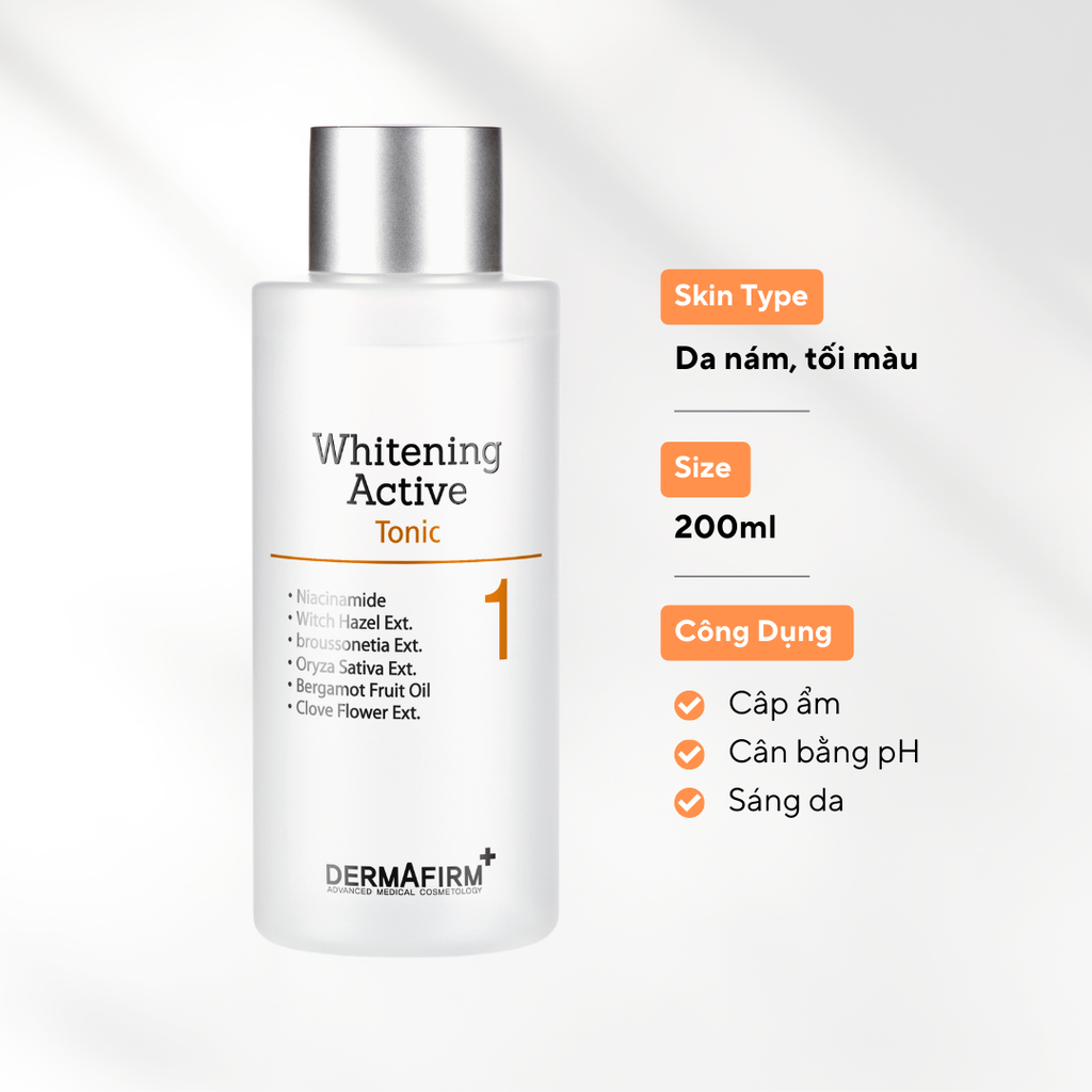  Whitening Active Tonic - Nước cân bằng trắng sáng 