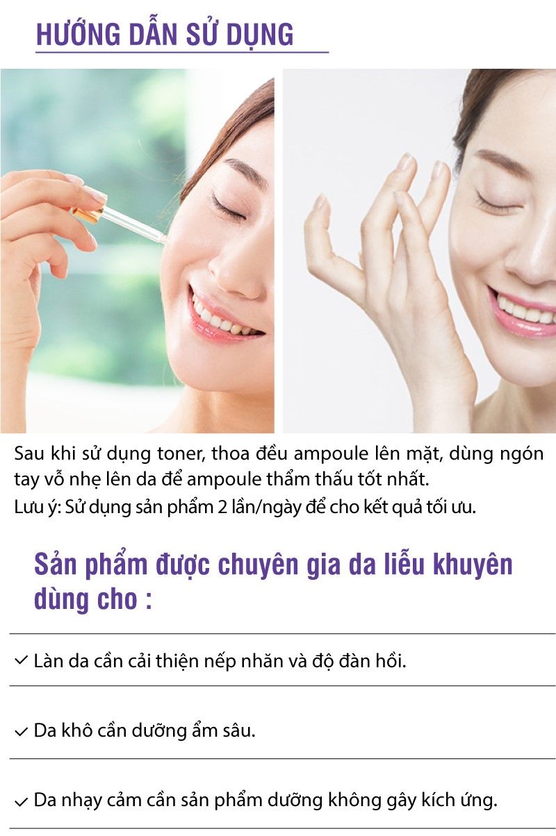  Bio Correction Ampoule Collagen R4 - Ampoule phục hồi và trẻ hóa da 