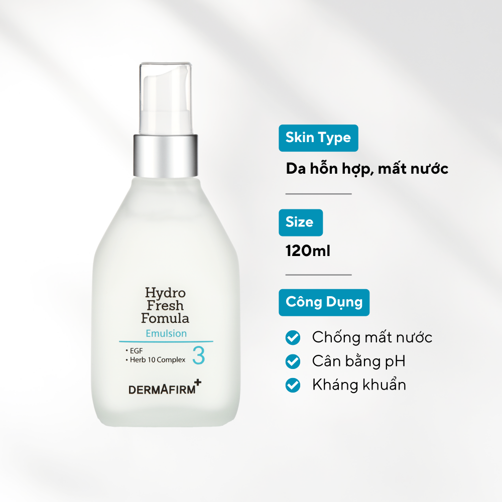  Hydro Fresh Fomula Emulsion – Sữa dưỡng cấp nước 