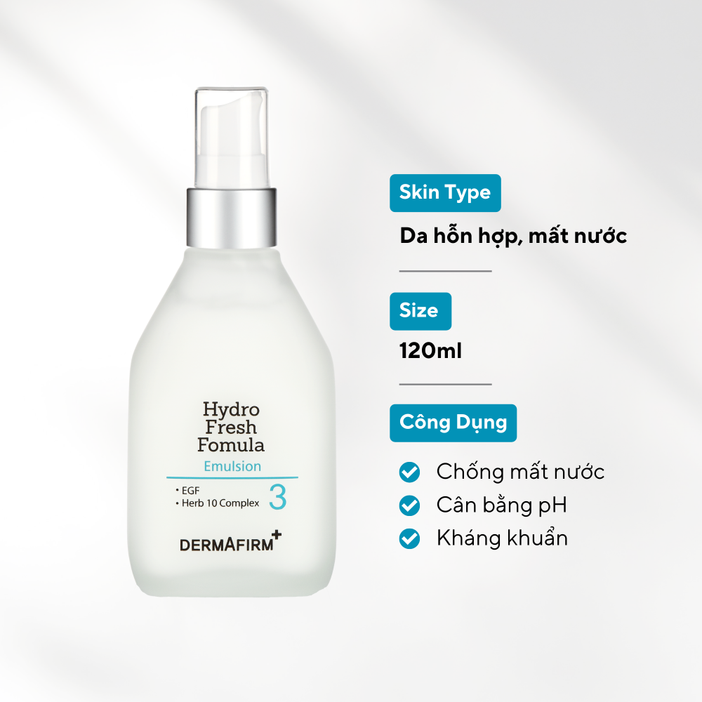 Hydro Fresh Fomula Emulsion – Sữa dưỡng cấp nước