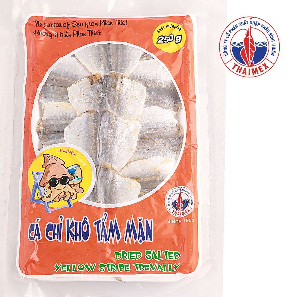 Cá Chỉ Khô tẩm mặn 250g