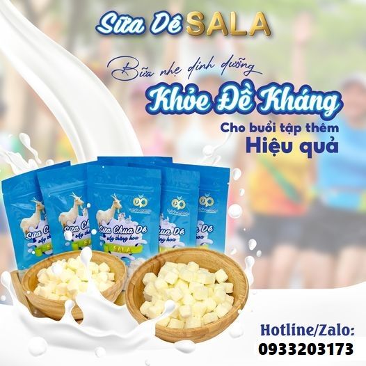  Sữa chua dê sấy thăng hoa Sala 20g 