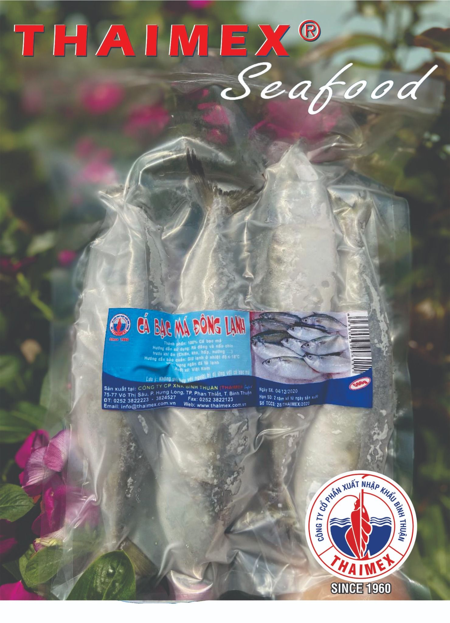 Cá Bạc Má nguyên con 500g
