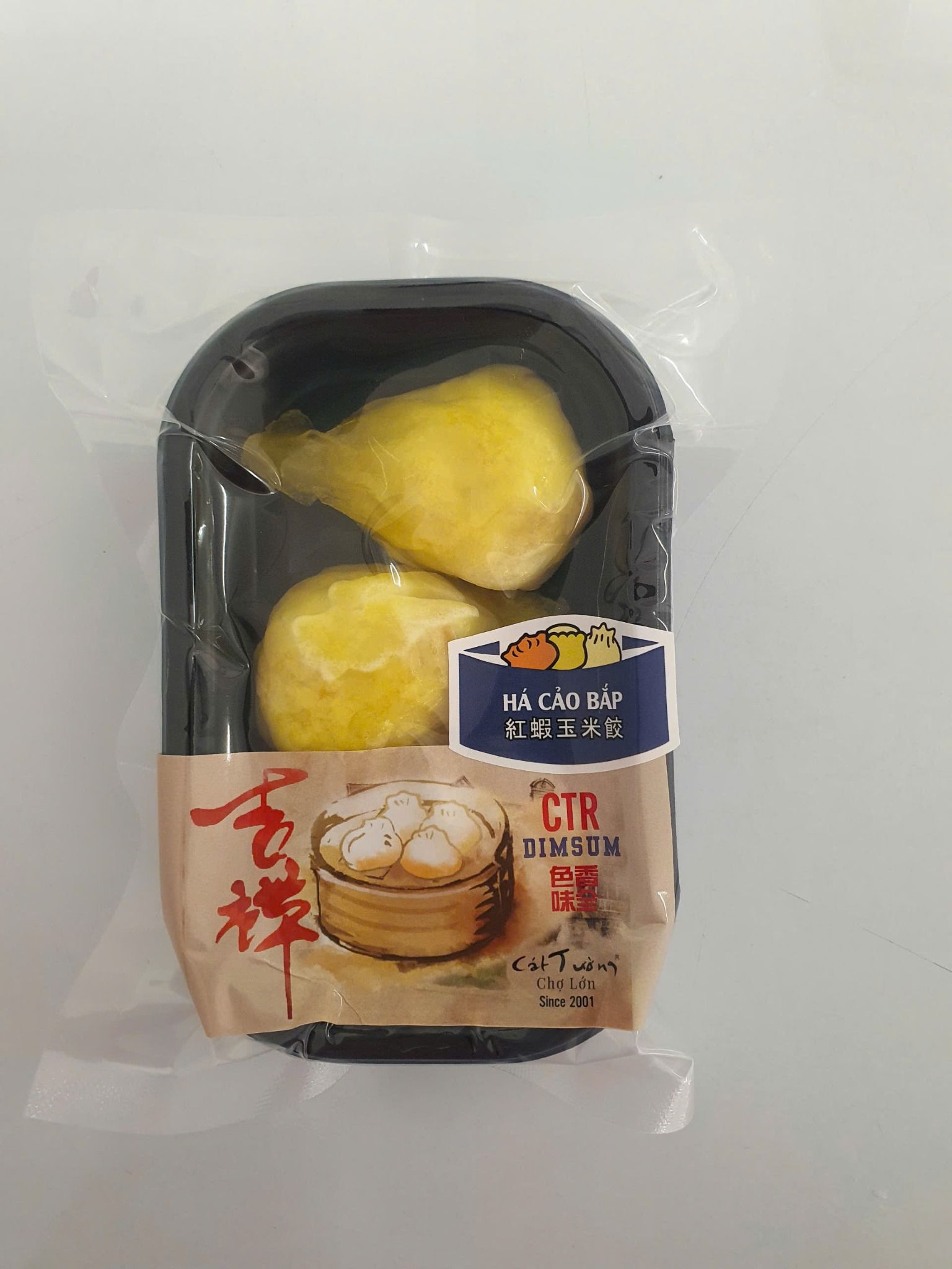 Há Cảo Bắp 105g 紅蝦玉米餃 Steamed Corn Dumplings