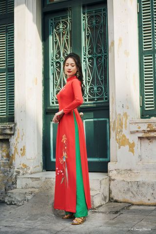 ÁO DÀI LỤA TRUYỀN THỐNG