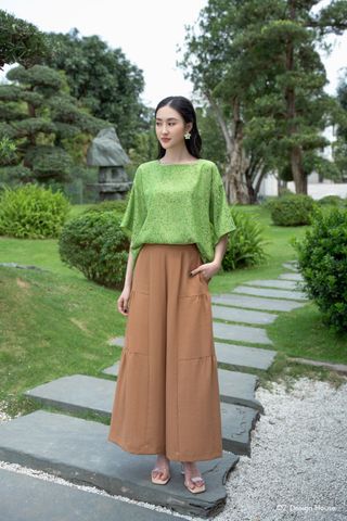 ÁO CROPTOP LỤA