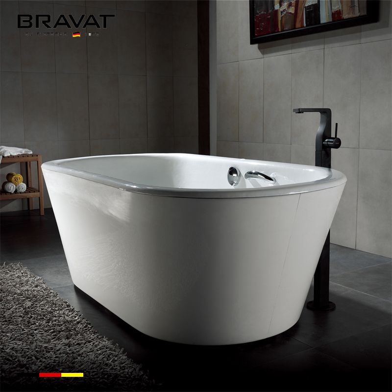 1.7m Free Standing Bathtub B25701TW-1W