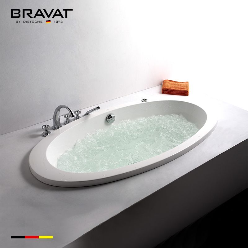 1.7m Bubble Bathtub B25712W-6