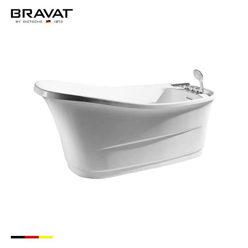 1.7m Free Standing Bathtub B25746TW-1W