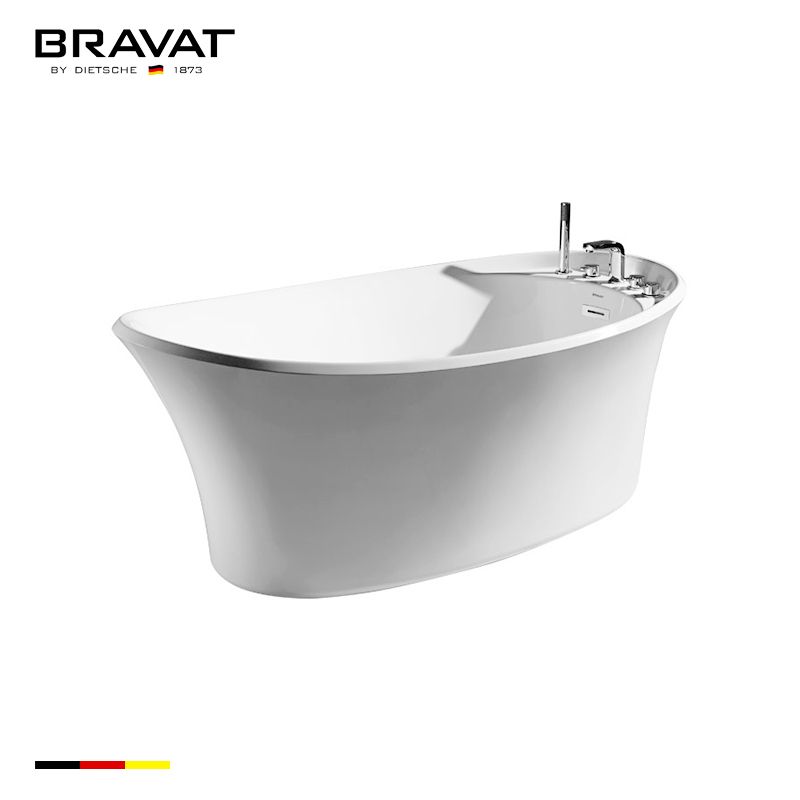 1.7m Free Standing Bathtub B25748TW-1W
