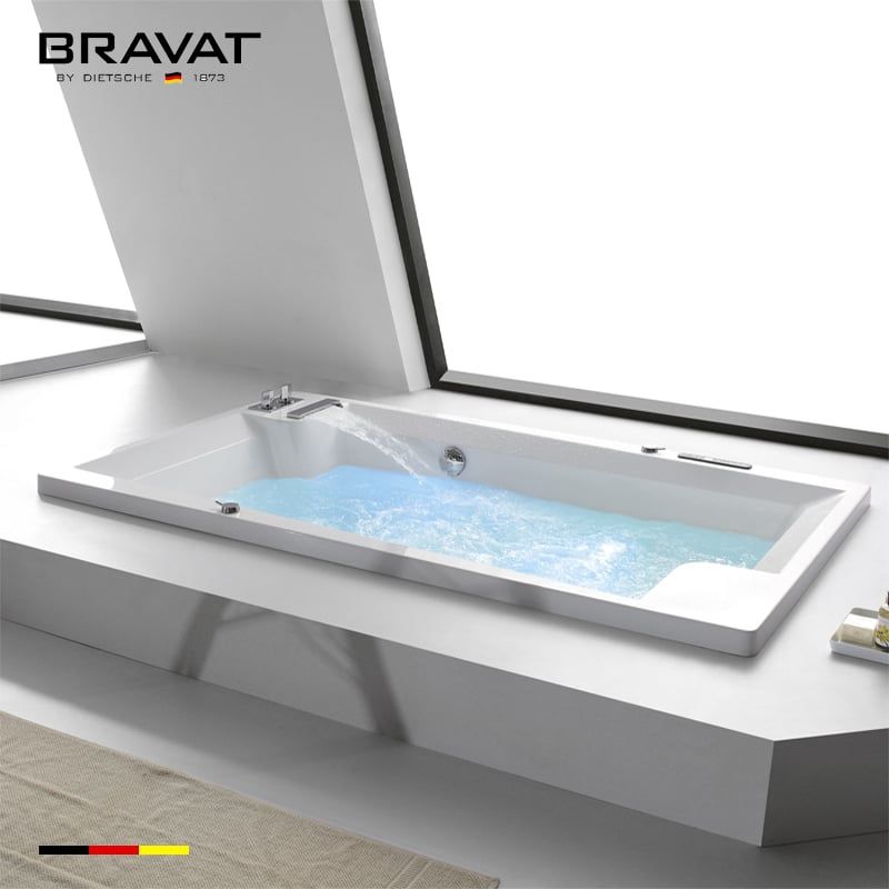 Deck Mounted Bathtub B25904W