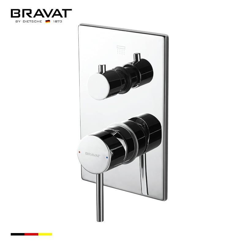 Built-in Shower Mixer Trim Set (3-function) P69193C-ENG