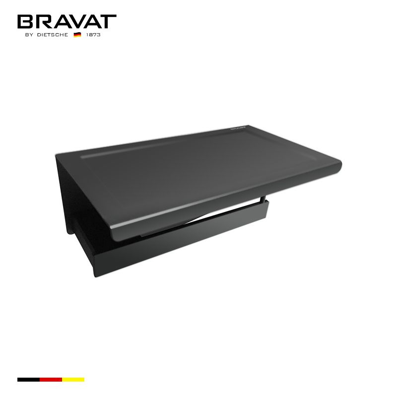 Paper Holder with Shelf D7800BW-ENG