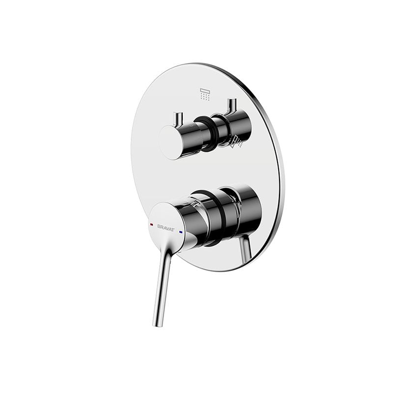 Built-in Bath & Shower Mixer Trim Set (2-function) PB8172217CP-2-ENG