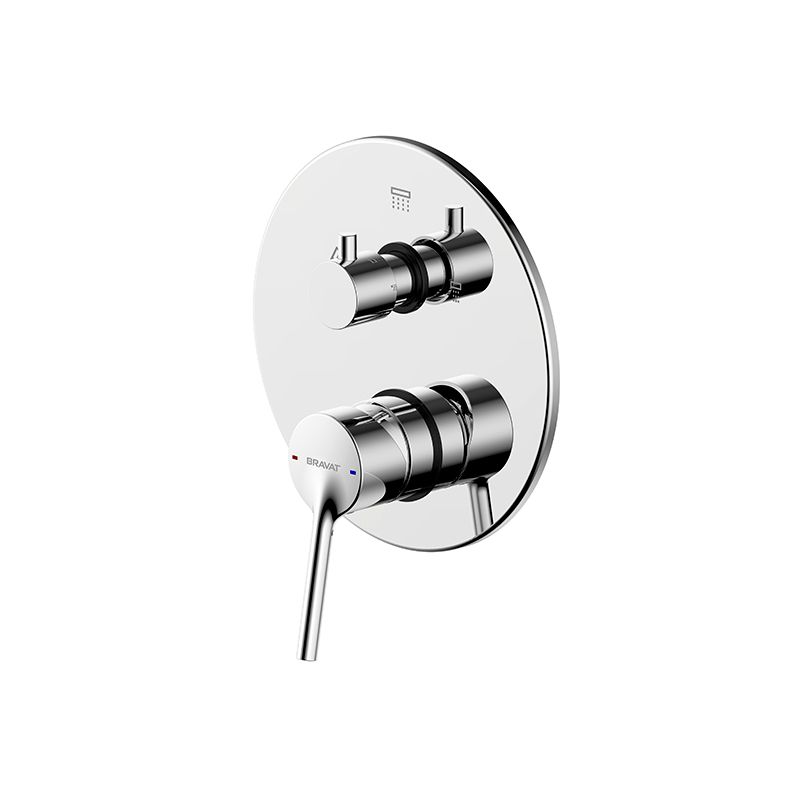 Built-in Bath & Shower Mixer Trim Set (3-function) PB8172217CP-3-ENG