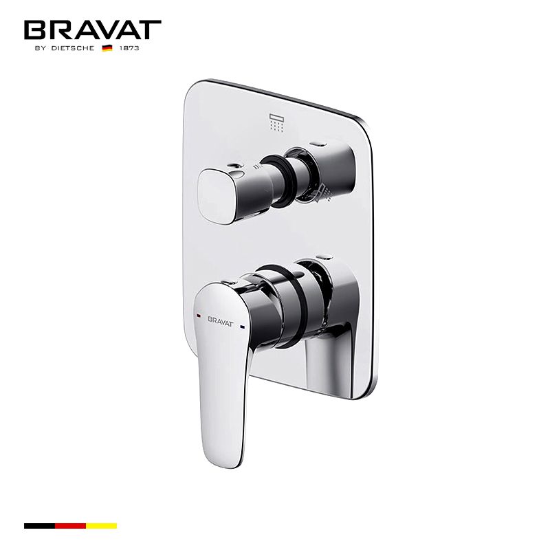 Built-in Bath & Shower Mixer Trim Set (2-function) PB8173218CP-2-ENG