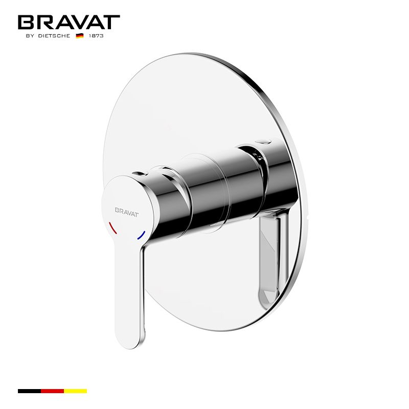 Built-in Bath & Shower Mixer Trim Set (1-function) PB83783CP-ENG