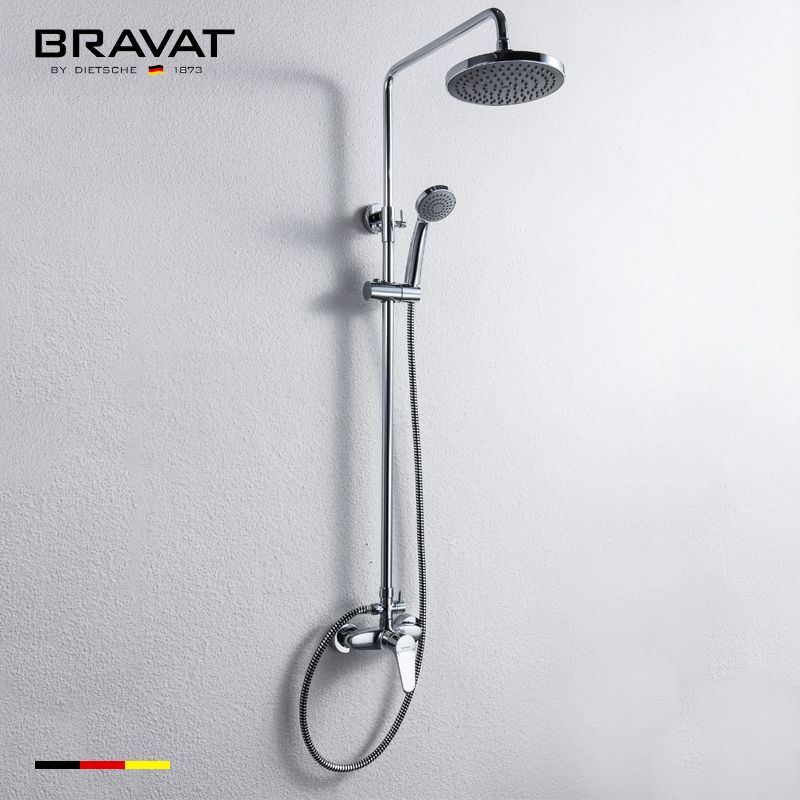 Single Handle Wall Mounted Shower Bar F9111147C-A1-ENG