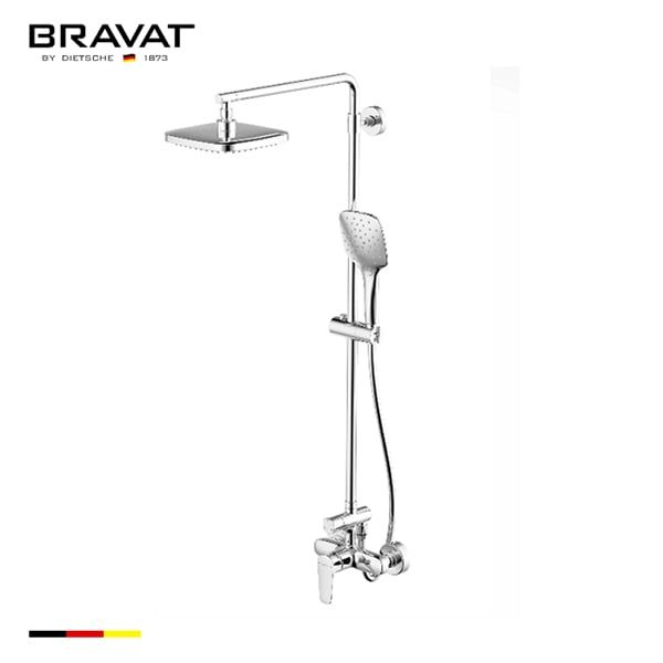 Single Handle Wall Mounted Shower Bar(w/o spout) F9173218CP-A-ENG
