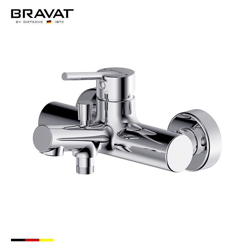 Single Handle Wall Mounted Bath & Shower Mixer F6172217CP-01-ENG