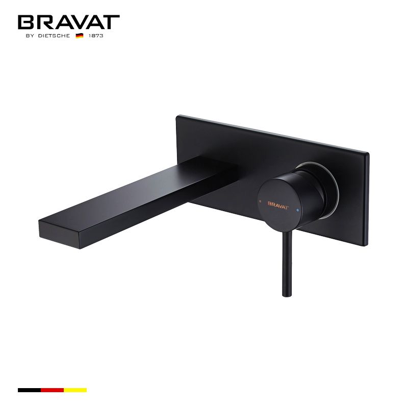 Single Handle Built-in Basin Mixer Trim Set (Black) P69179K-ENG