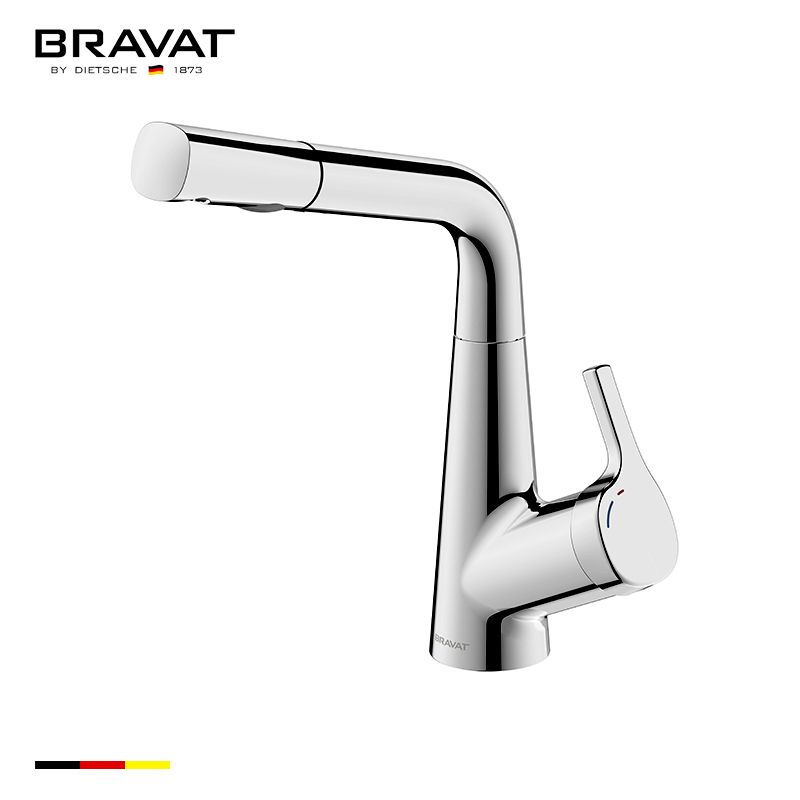 Single Hand Basin Mixer (Pull-out) F1372406CP-ENG