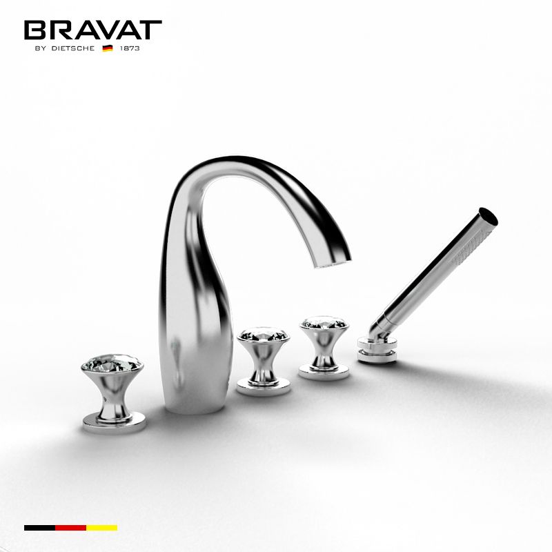 5-hole Bath & Shower Mixer F54287C-ENG