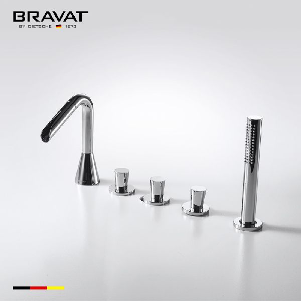 5-Hole Bath & Shower Mixer F596150C-ENG