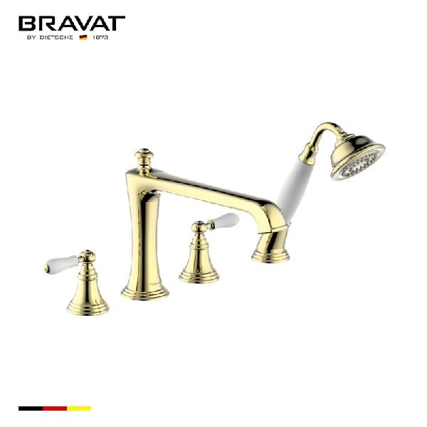 4-hole Bath&Shower Mixer F55193BAF-ENG