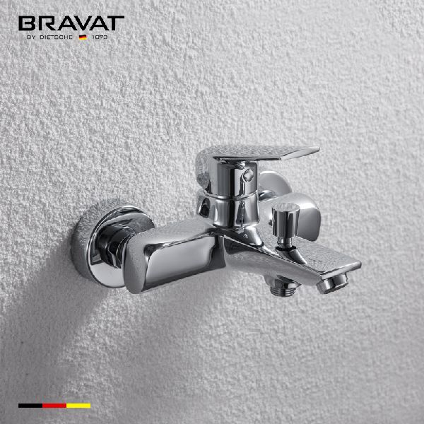 Single Handle Wall Mounted Bath & Shower Mixer F6121179CP-01