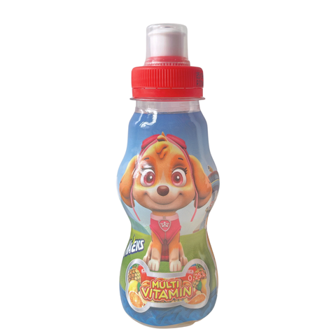  Nước trái cây tổng hợp  PAW PATROL Bổ sung Vitamin C chai 250ml 