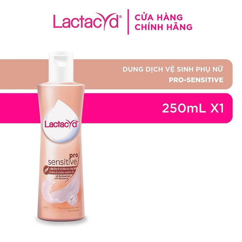  Dung Dịch Vệ Sinh Phụ Nữ giúp bảo vệ và chăm sóc vùng kín Lactacyd 250Ml 