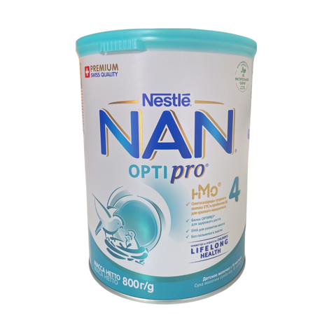  Sữa Nan Nga số 4 800g (Trên 18 tháng) 