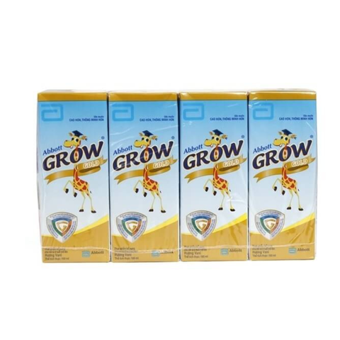  Sữa nước Abbott Grow Gold hương vani 180ml (2-6 tuổi) 