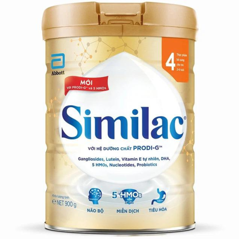 Sữa bột Similac số 4 - 900g (2-6 tuổi) 