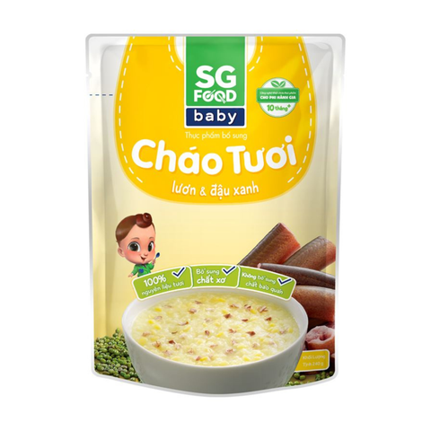  Cháo tươi SG Food Baby Lươn Đậu Xanh 240g 