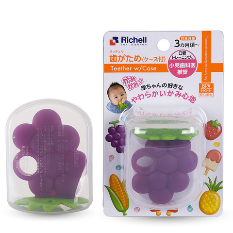  Gặm nướu silicone Richell Nhật Bản 