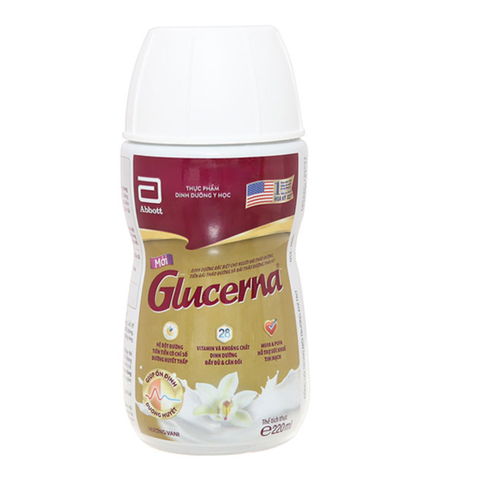  Sữa nước Glucerna hương vani 220ml 