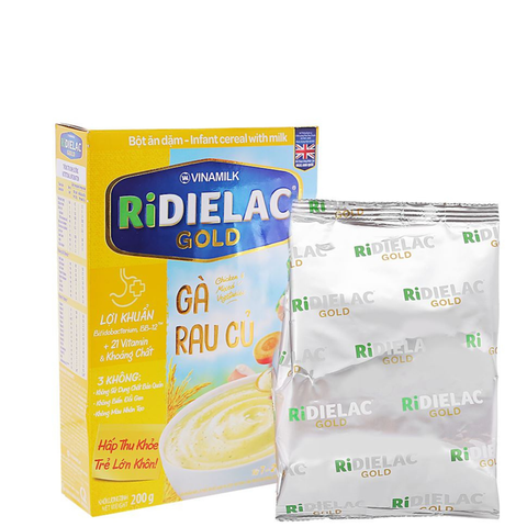  Bột Ăn Dặm Redielac Gold Gà Rau Củ HG 200g 