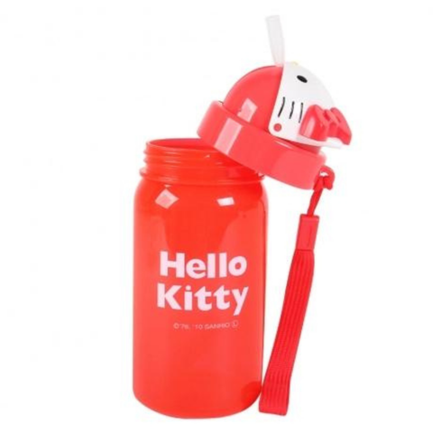  Bình nước vòi hút Skater hình Hello Kitty 350ml 