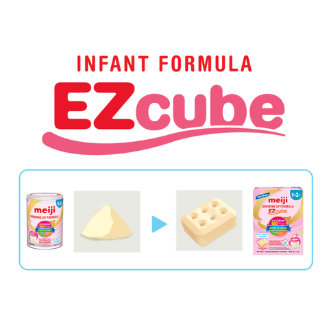  Sữa dạng thanh Meiji Growing Up Formula EZcube (1-3 tuổi ) - Nhập khẩu chính hãng 560g ( Mẫu mới) 