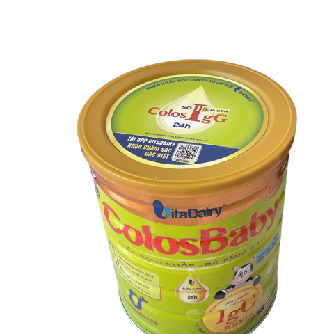  Sữa bột Colosbaby Gold 0+ 800G tăng cường hệ miễn dịch (0-1 tuổi) 