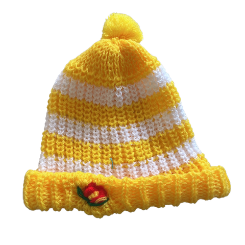  Mũ - nón  len cho bé sơ sinh giữ ấm 