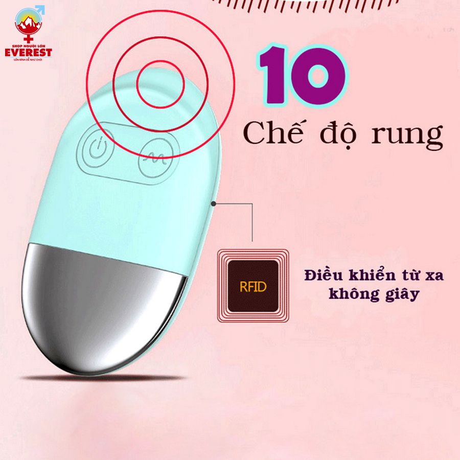  Trứng rung không dây kích thích điểm G Vibratol Lilo 