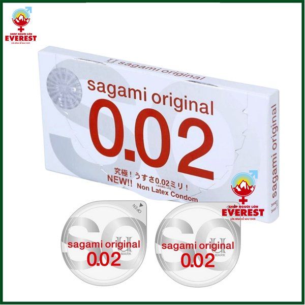  Bao cao su Sagami Original 0.02 siêu mỏng 