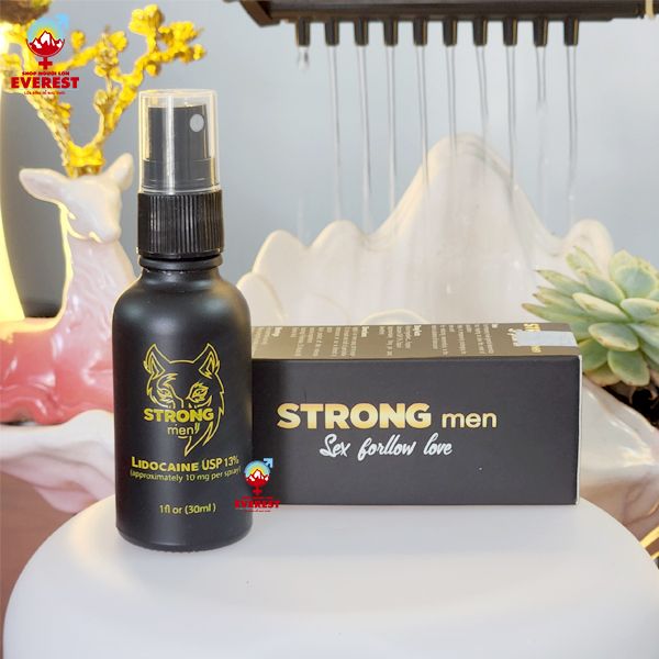  Chai Xịt Balan Chống Xuất Tinh Sớm Strong Men 