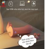  Chíp rung tình yêu hình dương vật tai thỏ Lilo điều khiển từ xa 