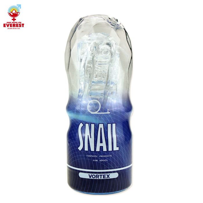  Cốc thủ dâm Snail trong suốt cầm tay 