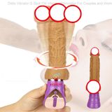  Dildo dương vật giả cao cấp Joker rung thụt cong tỏa nhiệt 